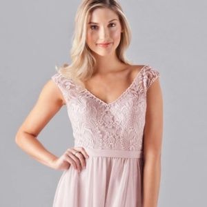 Kennedy Blue Morgan Bridesmaid Dress in Blush